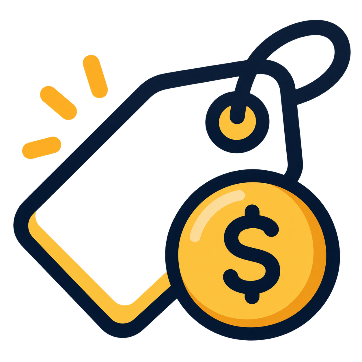 Simple, transparent pricing icon
